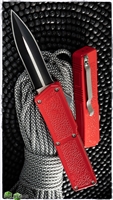 Taiwan Lightning Red Handle Two Tone Double Edge