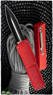 Taiwan Lightning Red Handle Two Tone Double Edge