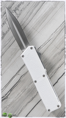 Taiwan Lightning White Handle Silver Dagger