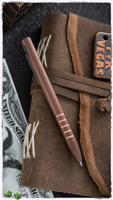Urban Survival Gear TiScribe-Go Pen, Full Size Copper