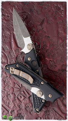 Marfione Custom Strider MSG 2 D/A Automatic Knife Fallout Finish Bronzed HW
