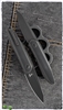 WE Knife Co. Black Void Opus Black Stonewashed CPM20CV Black G10 Inlay Black Titanium 2010D