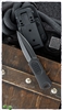 WE Knife Co. OSS Dagger Fixed Blade Dagger, Black G-10,  Black Stonewashed 2" CPM-20CV