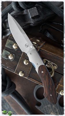 William Henry Knives T12 Linerlock, Desert Ironwood