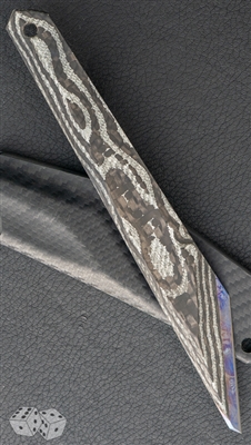 Warren Thomas Custom Medium Kiridashi Silver Carbon Fiber