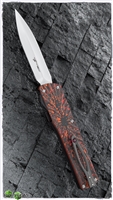 Brian Tighe Custom Twist Tighe D/A OTF Satin Dagger Red Fat Carbon