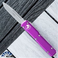 Microtech Ultratech S/E 121-10APVI Apocalyptic Blade Violet Handle