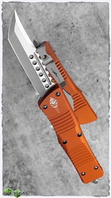 Microtech Combat Hellhound Signature Series SW Blade Orange Handle