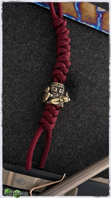 MW Gladiator Brass Lanyard Bead