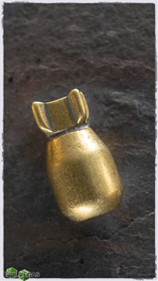 MW Brass Little Boy Bomb Bead