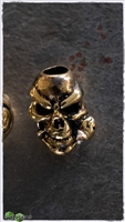 MW Brass Life and Death Skull Bead