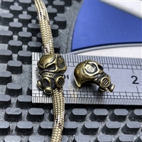 MW Battle Worn Chem War Skull Brass Bead V3