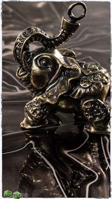 MW Armored Elephant Pendant Bead