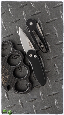 Protech Sprint Automatic Knife Stonewash Blade