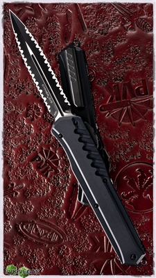Microtech Cypher MK7 Double Edged Double Serrated Tactical
