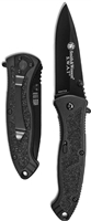 Smith & Wesson Large S.W.A.T. SWATLB 8.5in S.S. Assisted Opening Knife with 3.7in Drop Point Blade and Aluminum Handle
