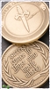 Marfione Custom Coin , Hustle Wisely Coin Bronze