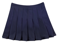 In-Stock Pleated Skirt - Navy