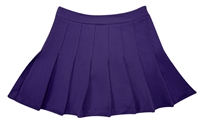 In-Stock Pleated Skirt - Purple