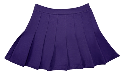 In-Stock Pleated Skirt - Purple