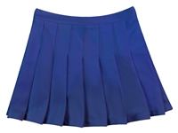 In-Stock Pleated Skirt - Royal