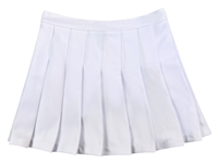 In-Stock Pleated Skirt - White