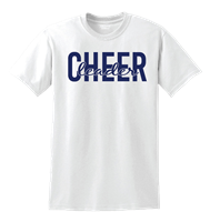 Stock Cheerleader Tee - Navy