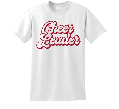 2025 Stock Cheerleader Tee - Red