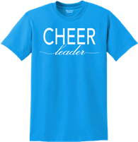 Blue Cheerleader Tee