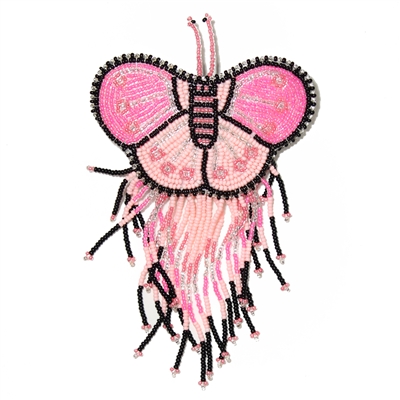 Butterfly Barrette - #164 Pink