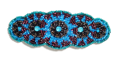 Barrette with Crystals - #106 Desert Sunset