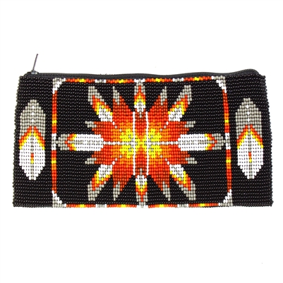 Long Starburst Coin Purse - #200 Black