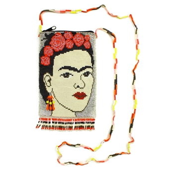 Frida Shoulder Bag (5" x 7", 48" Strap) - #206 Crystal