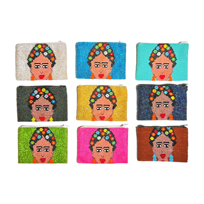 Cartoon Frida Coin Purse - Assorted