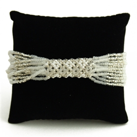 Zulu Bracelet - #114 White, Magnetic Clasp!