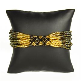 Zulu Bracelet - #370 Bronze, Gold, Black