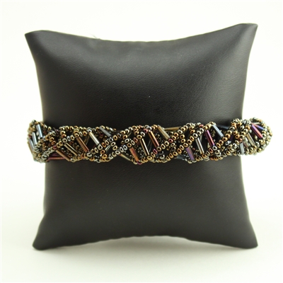 DNA Bracelet - #201 Brown Iris Magnetic Clasp!