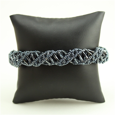 DNA Bracelet - #205 Hematite, Magnetic Clasp!