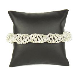 DNA Bracelet - #206 Crystal, Magnetic Clasp!