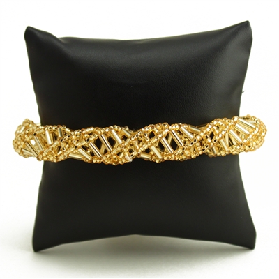 DNA Bracelet - #207 Gold, Magnetic Clasp!