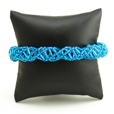 DNA Bracelet - #208 Light Blue, Magnetic Clasp!