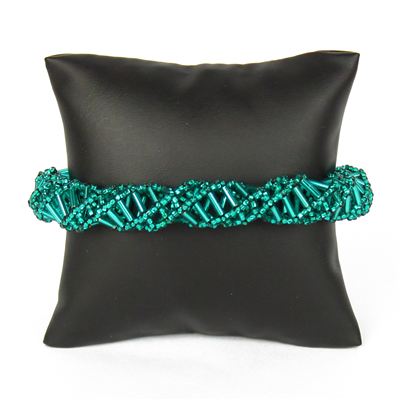 DNA Bracelet - #209 Emerald, Magnetic Clasp!