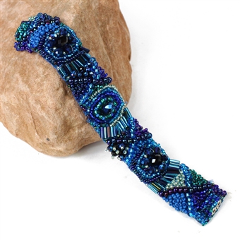 XO Bracelet - #108 Blue, Double Magnetic Clasp!