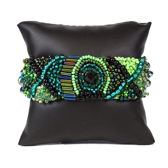 XO Bracelet - #109 Green, Double Magnetic Clasp!