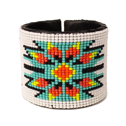 Sunburst Cuff - #114 White