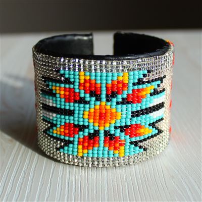 Sunburst Cuff - #206 Crystal