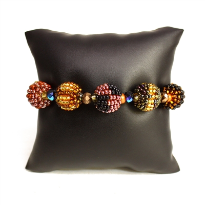 Small Fiesta Bracelet - #103 Earth, Magnetic Clasp!