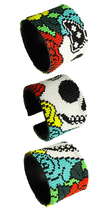 Day of the Dead Cuff - #2