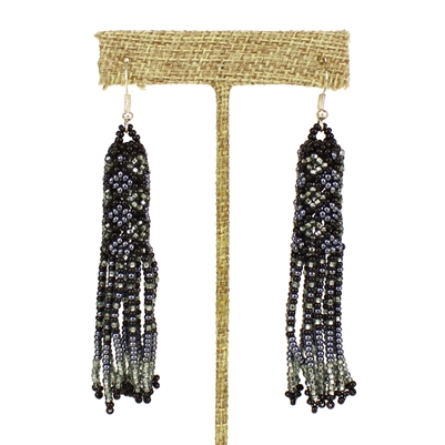 Zulu Earrings - #205 Hematite