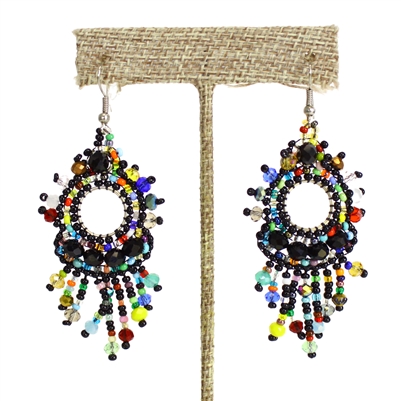 Sol Earring - #151 Black and Multi